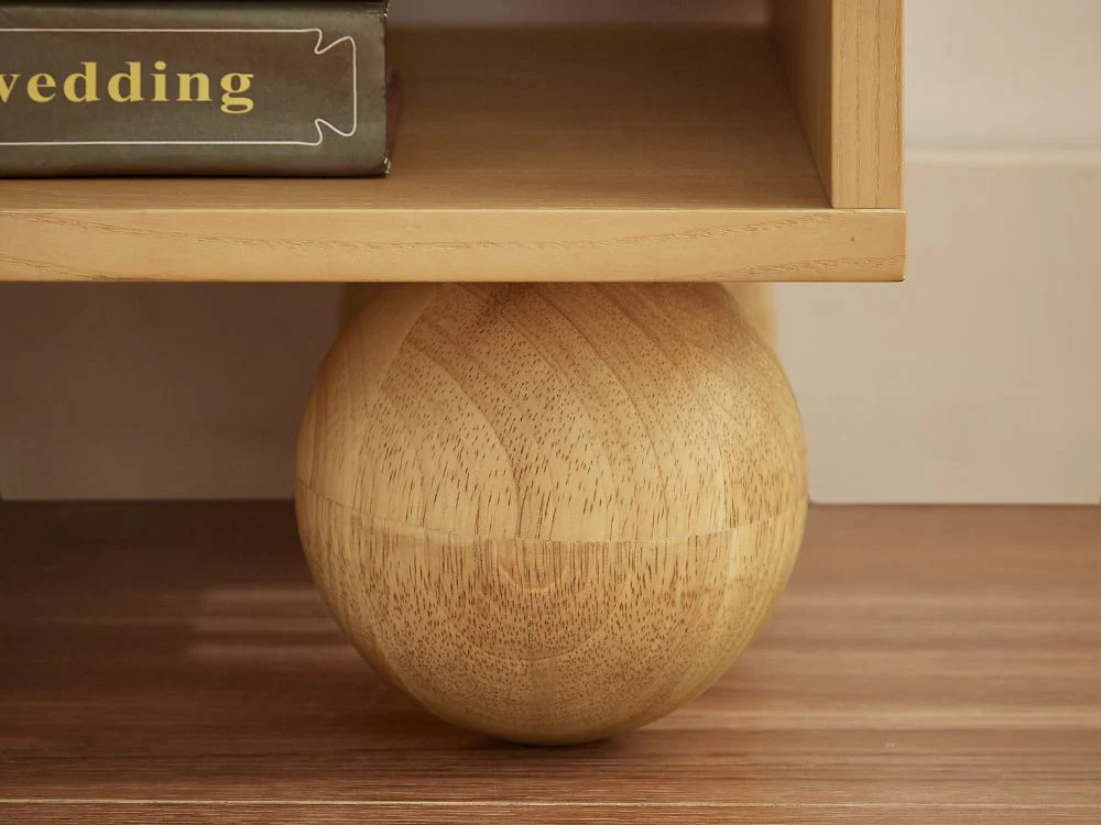 Ballico Bedside Table - Oak - Image 13