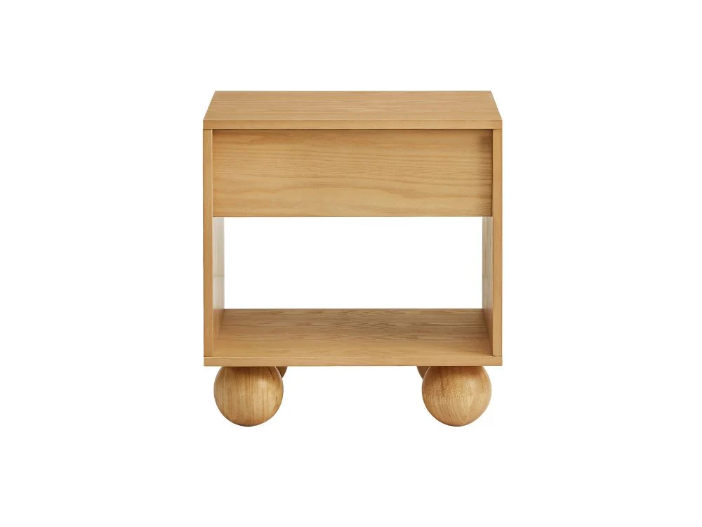 Ballico Bedside Table - Oak - Image 20