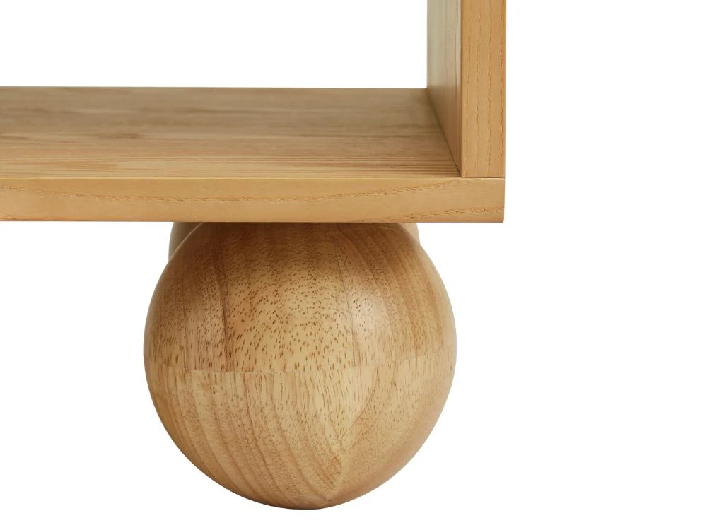 Ballico Bedside Table - Oak - Image 23