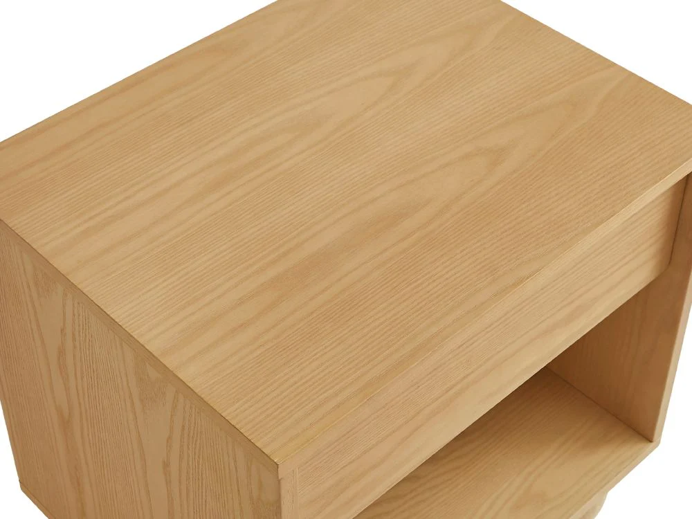Ballico Bedside Table - Oak - Image 24