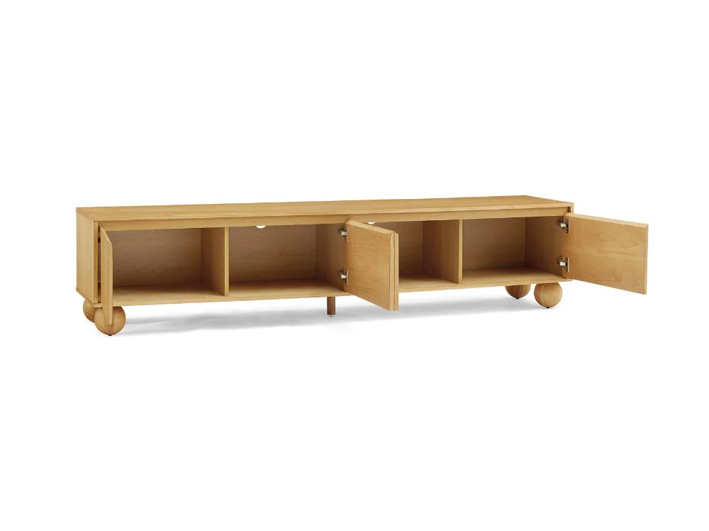 Ballico TV Unit - Light Oak - Image 16