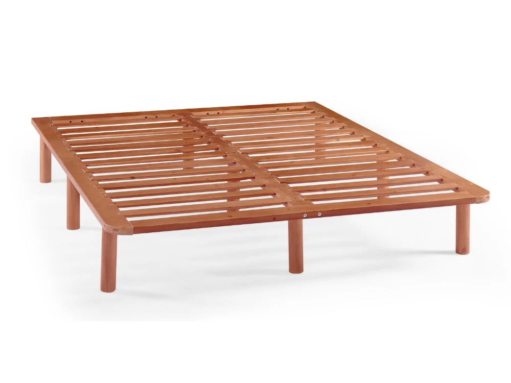 Cali Bed Base in Walnut - Image 11