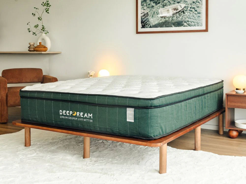 Cali Bed Base in Walnut - Image 4