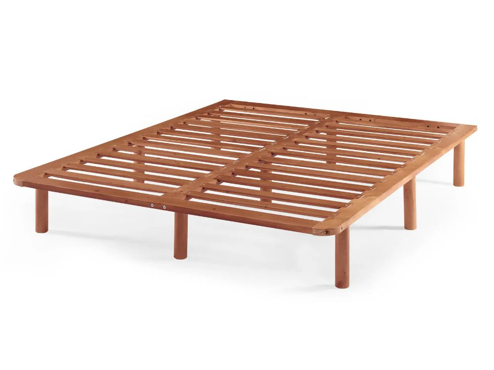 Cali Bed Base in Walnut - Image 8