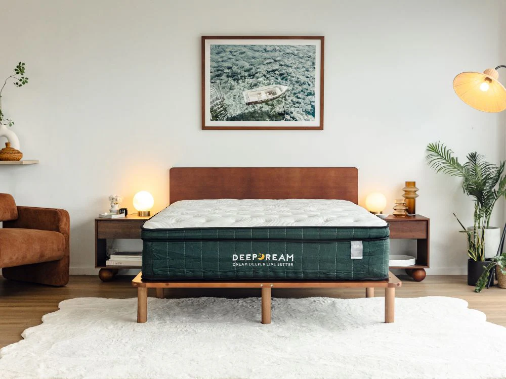 Cali Bed Frame in Walnut - Image 3