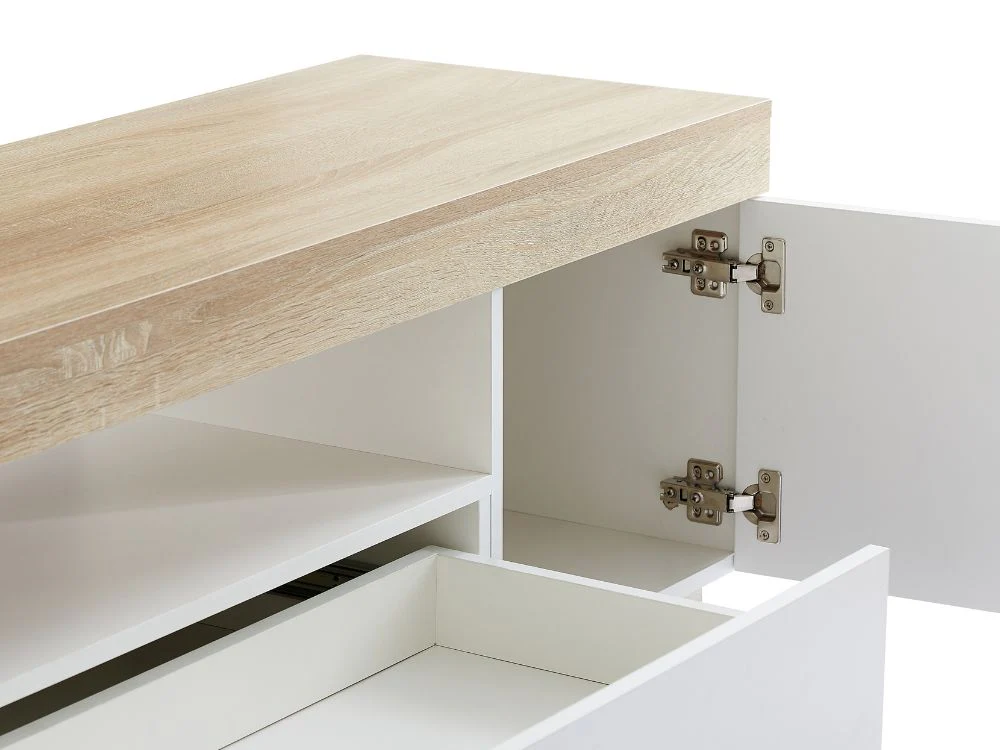 Cuppa 180cm Wooden Lowline TV Unit - Image 12