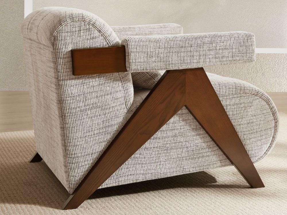 Frank Armchair - Tweed - Image 12