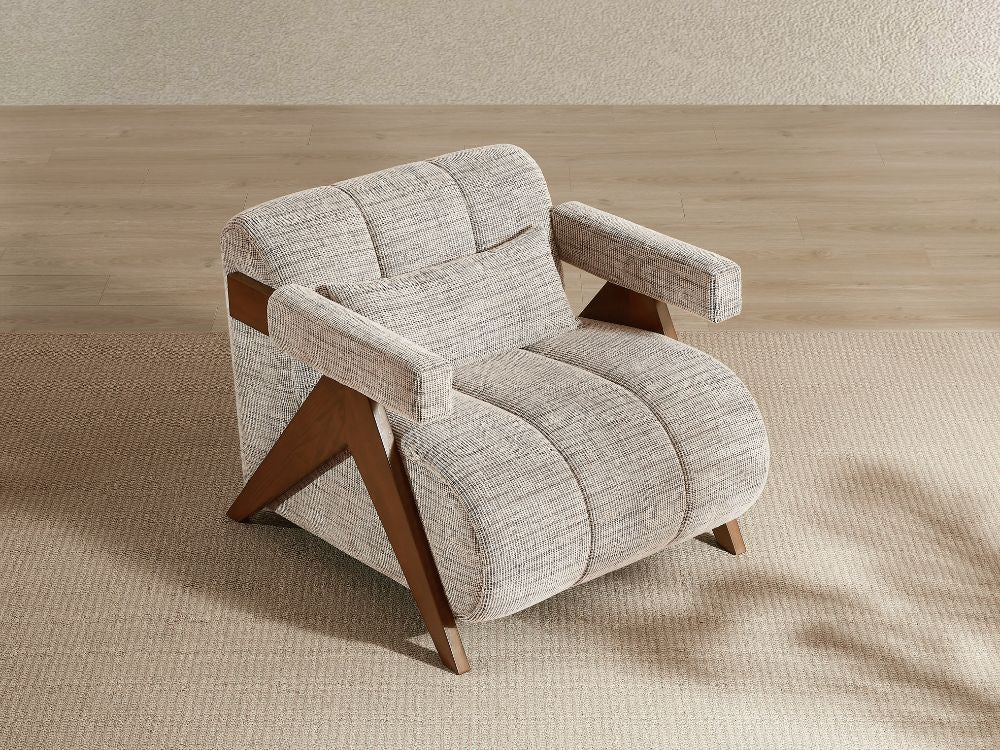 Frank Armchair - Tweed - Image 14