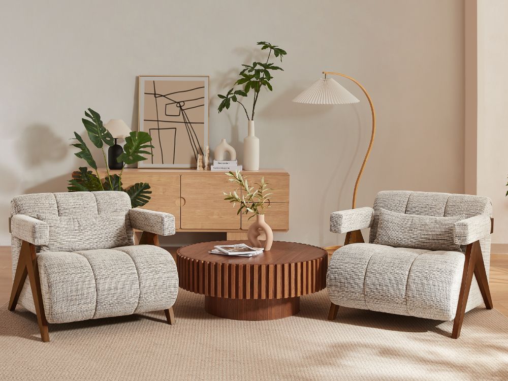 Frank Armchair - Tweed - Image 17