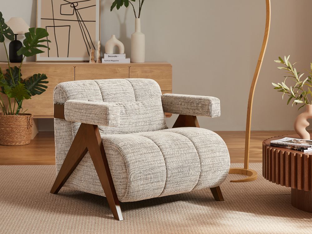 Frank Armchair - Tweed - Image 9