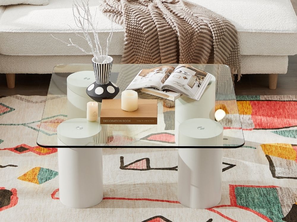 Gabriel Glass Coffee Table - Image 3
