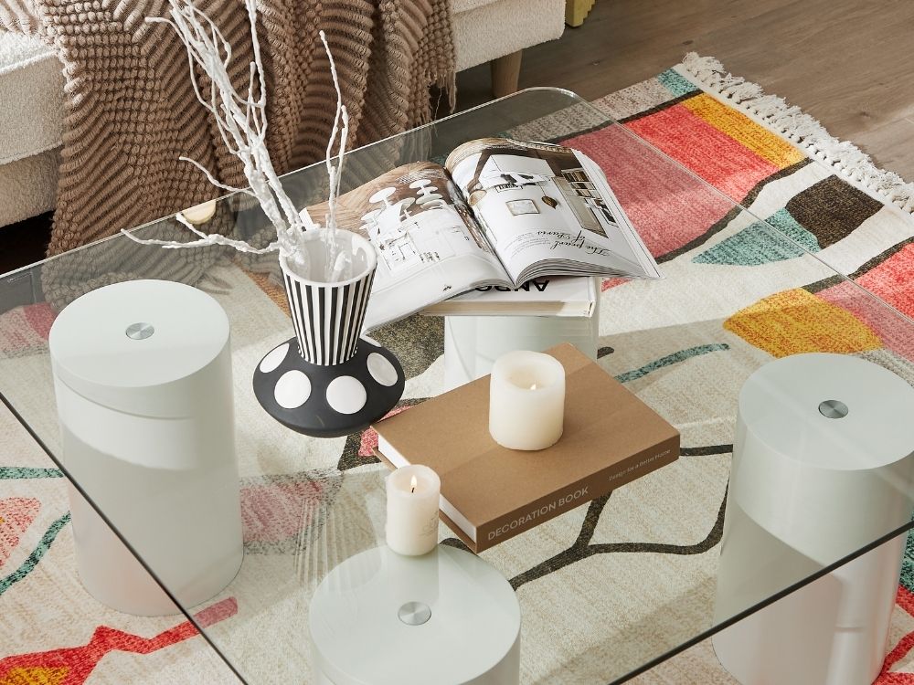 Gabriel Glass Coffee Table - Image 6