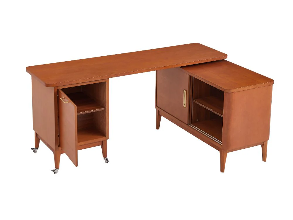 Gemini Rotatable Home Office Desk - Image 15