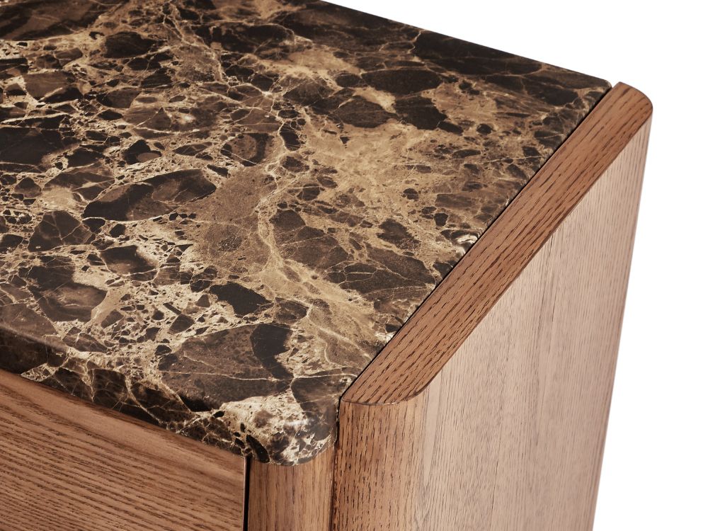 Hank Marble Sideboard - Walnut - Image 10