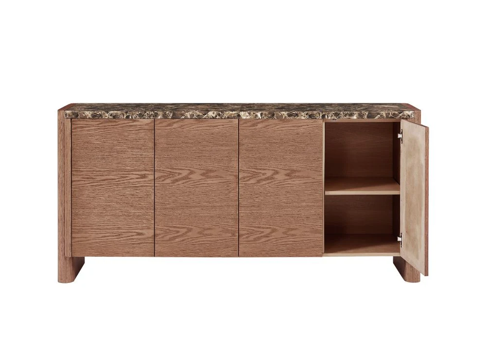 Hank Marble Sideboard - Walnut - Image 16