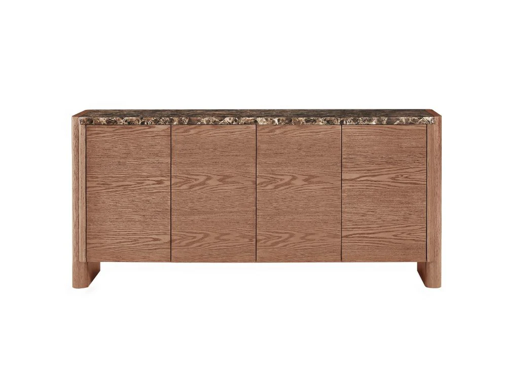 Hank Marble Sideboard - Walnut - Image 18