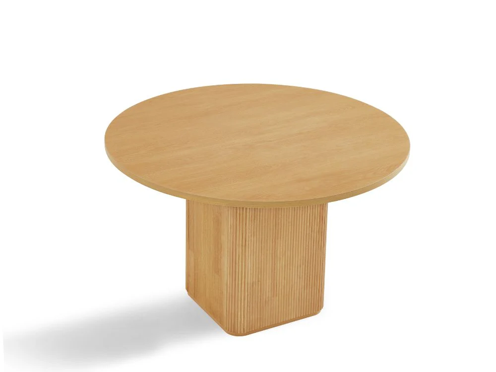 Nordic 4 Seater Round Dining Table - Image 6