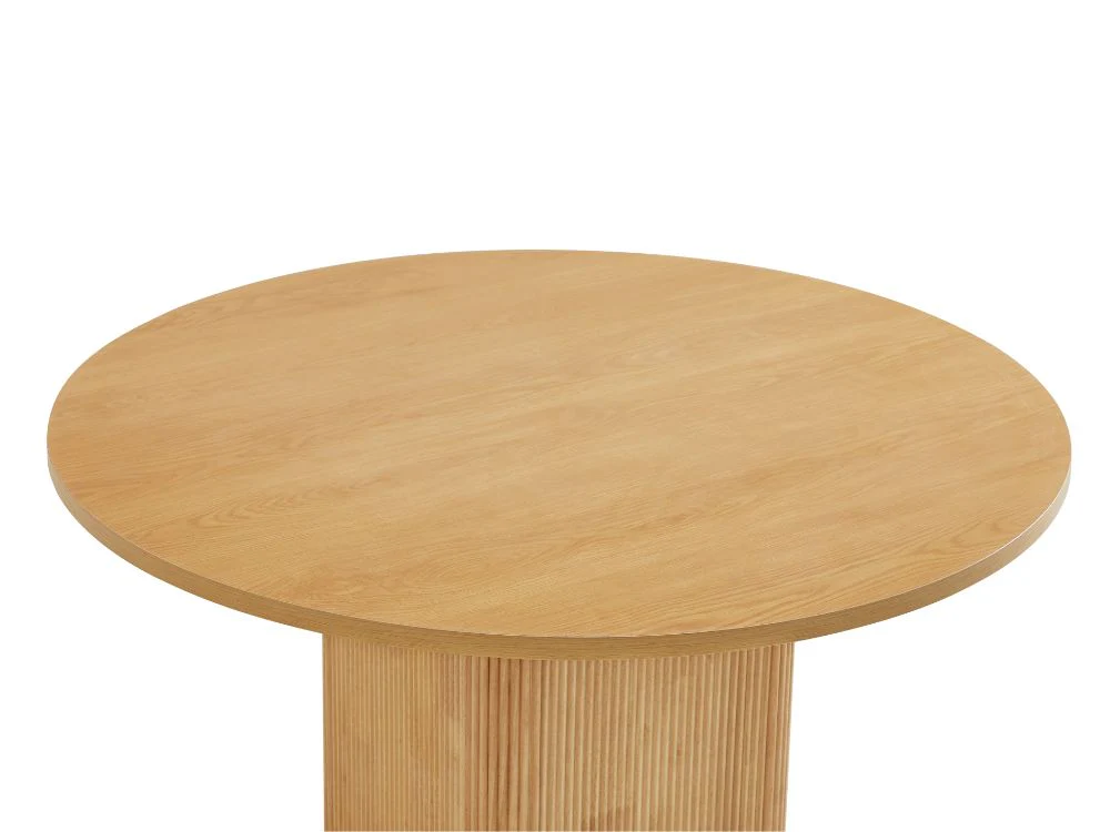 Nordic 4 Seater Round Dining Table - Image 7