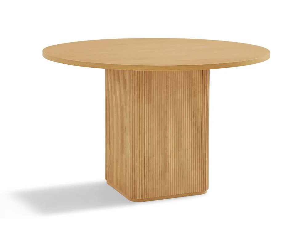 Nordic 4 Seater Round Dining Table - Image 9